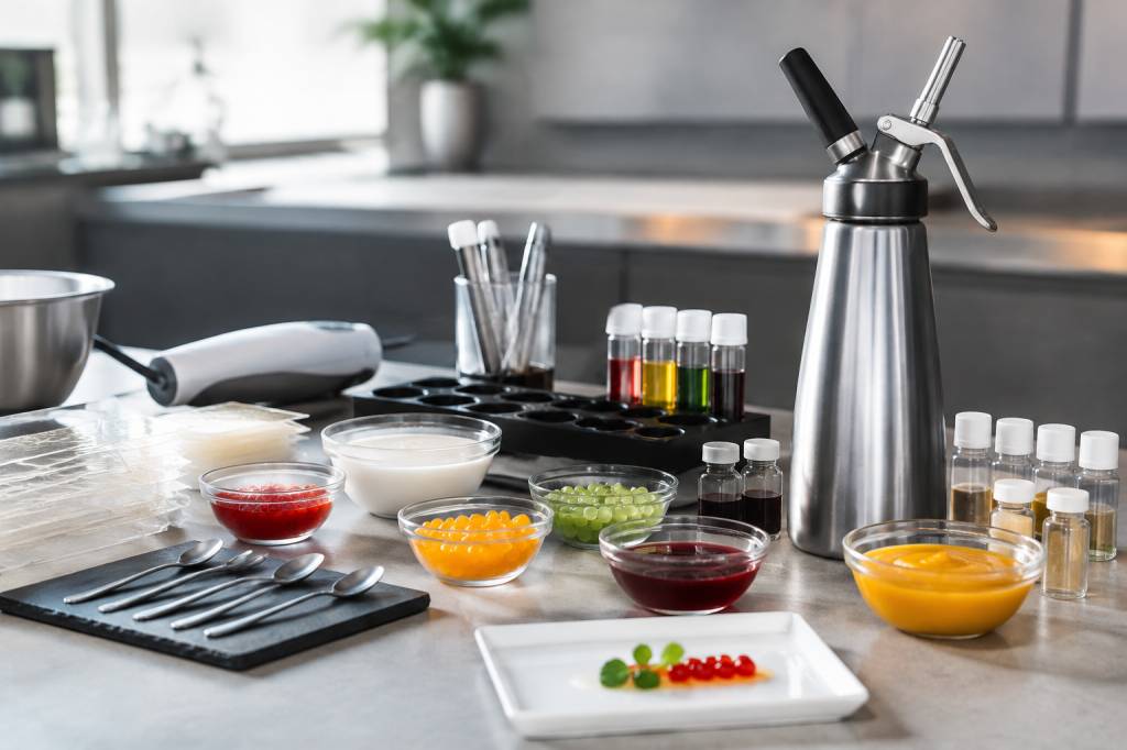 Kit cuisine moléculaire : que choisir pour débuter à la maison ?